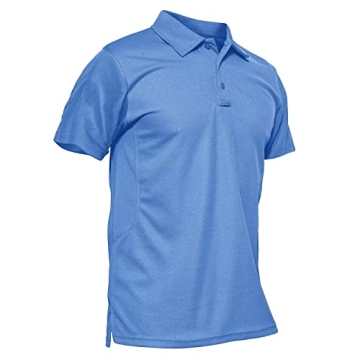 MAGCOMSEN Men's Short Sleeve Golf T-Shirt - Quick Dry Casual Wear & Work Shirts