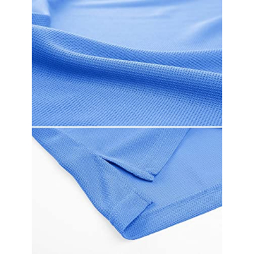 MAGCOMSEN Men's Comfortable Quick Dry Golf Polo Shirt