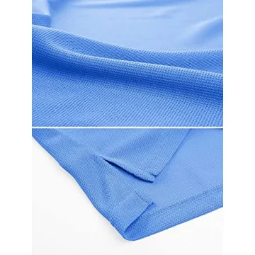 MAGCOMSEN Men's Comfortable Quick Dry Golf Polo Shirt