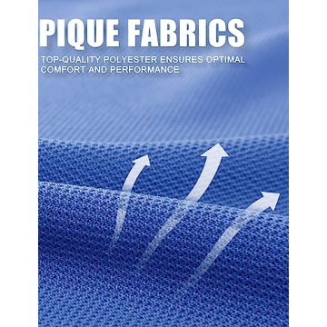 MAGCOMSEN Men's Comfortable Quick Dry Golf Polo Shirt