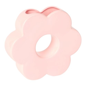 DOIY Daisy Decorative Vase in Pink for Elegant Home Decor