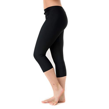 Undercover Waterwear Women’s Swim Leggings - UV Protection Capris