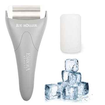 ESARORA Ice Roller for Face & Eye - Dual Roller Set for Puffiness, Migraine & Skin Care