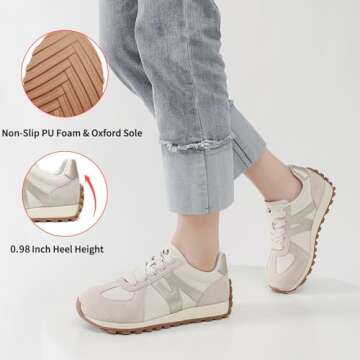 Somiliss Comfortable Wide Toe Box Shoes for Women