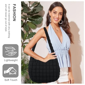 Stylish Quilted Puffer Tote Bag for Every Occasion