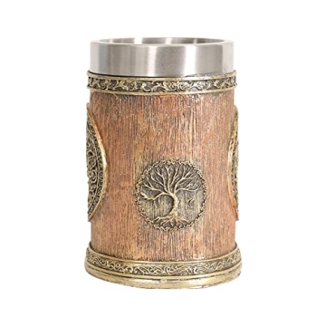 Ottalent Viking Mug 18oz World Tree Design for All Occasions