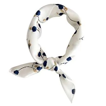 Fascigirl Women Scarf - Fashion Satin Silk Printed Square Scarf