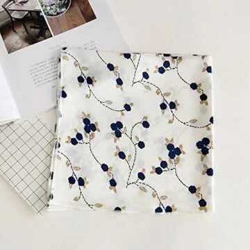 Fascigirl Women Scarf - Fashion Satin Silk Printed Square Scarf