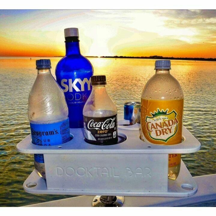 Boat Cup Holder Organizer - Portable Adjustable Caddy