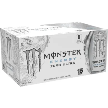 Monster Energy Zero Ultra Sugar Free Drink 15 Pack