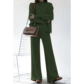 Viottiset Women's Cozy 2 Piece Sweater Set for All Seasons