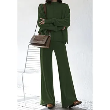 Viottiset Women's Cozy 2 Piece Sweater Set for All Seasons