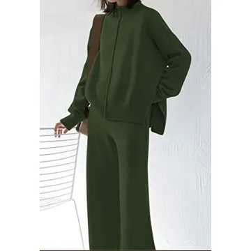 Viottiset Women's Cozy 2 Piece Sweater Set for All Seasons