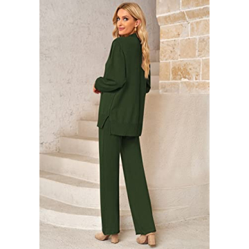 Viottiset Women's Cozy 2 Piece Sweater Set for All Seasons