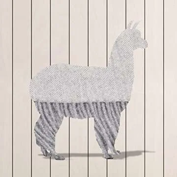 Maloca Alpaca - Lightweight Throw Blanket - 100% Baby Alpaca Wool Herringbone Weave - Ethically Sourced - Gentle on Skin - Softer and Warmer Than Wool - Very Limited Production - Light Grey