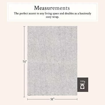 Maloca Alpaca - Lightweight Throw Blanket - 100% Baby Alpaca Wool Herringbone Weave - Ethically Sourced - Gentle on Skin - Softer and Warmer Than Wool - Very Limited Production - Light Grey