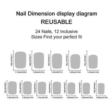 Square Press on Nails Short, LPOODDNU Gradient Pink White Press on Nails Short Fake Nails French False Nail Tips Full Cover Glue on Nails for Women Girls Nail Art Decorations, 24Pcs