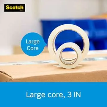 Scotch Heavy Duty Shipping Packing Tape - 18 Rolls of Clear Tape