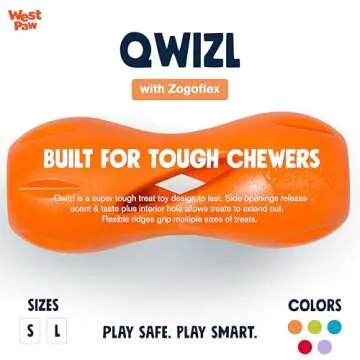 West Paw Interactive Chew Puzzle Toy for Dogs