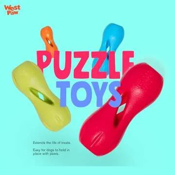 West Paw Interactive Chew Puzzle Toy for Dogs