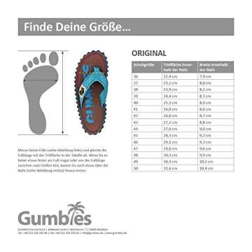 Gumbies Unisex Islander Flip Flop Sandals in Black