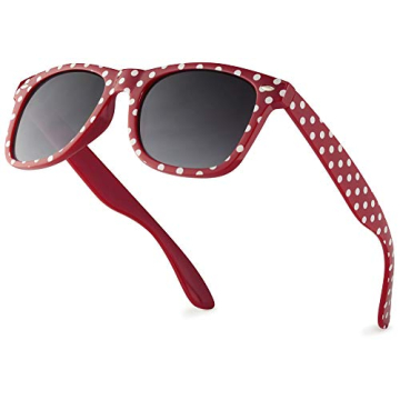 Retro Vintage Polka Dot Sunglasses for Women Stylish UV Protection