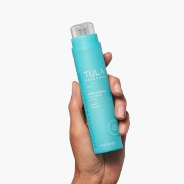 TULA Skin Care Hello Radiance Illuminating Face Serum - Brightening Serum, Target the Appearance of Dark Spots, 1.6 oz.