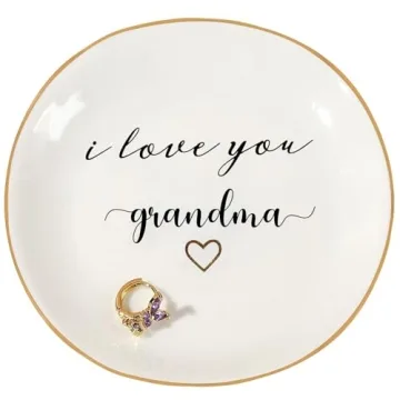 Thoughtful Gifts for Grandma: Keepsake Ring Dish - Remember I Love You