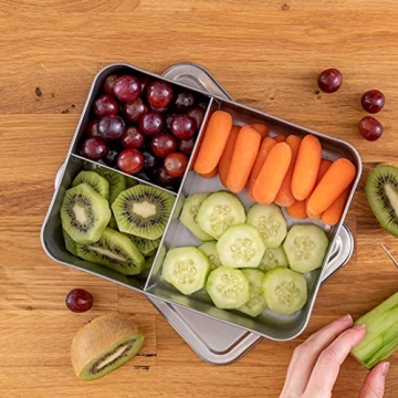 WeeSprout Stainless Steel Bento Box - Durable & Eco-Friendly