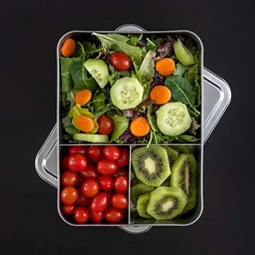 WeeSprout Stainless Steel Bento Box - Durable & Eco-Friendly