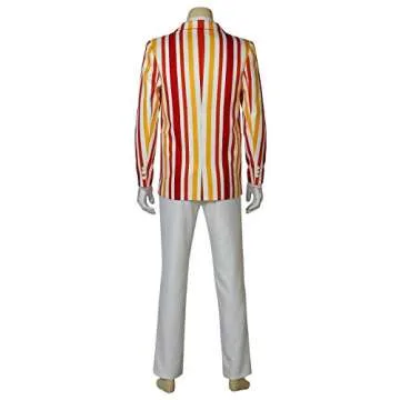 Bert Striped Jacket Halloween Costume for Men