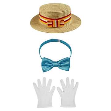 Bert Striped Jacket Halloween Costume for Men