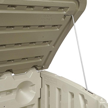 Rubbermaid Large Resin Outdoor Storage Shed 5x4 Ft