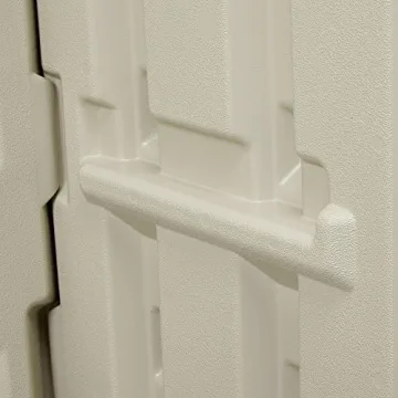 Rubbermaid Large Resin Outdoor Storage Shed 5x4 Ft