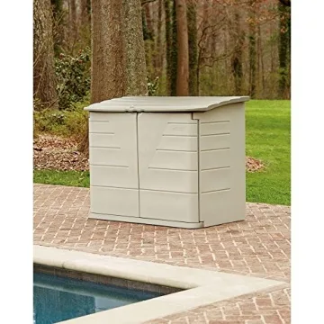Rubbermaid Large Resin Outdoor Storage Shed 5x4 Ft