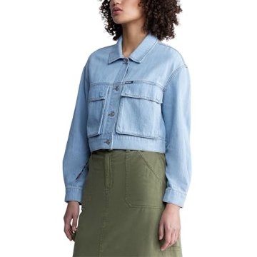 Buffalo David Bitton Women's Teagan Cropped Denim Jacket