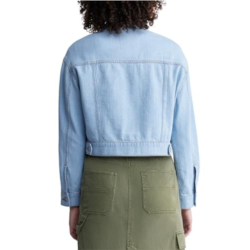 Buffalo David Bitton Women's Teagan Cropped Denim Jacket