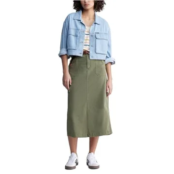 Buffalo David Bitton Women's Teagan Cropped Denim Jacket