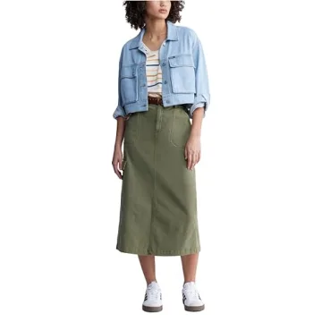 Buffalo David Bitton Women's Teagan Cropped Denim Jacket