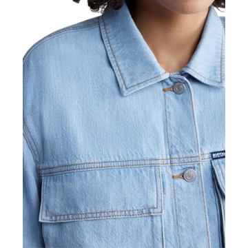 Buffalo David Bitton Women's Teagan Cropped Denim Jacket