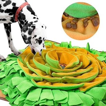 AWOOF Snuffle Mat for Interactive Dog Feeding Fun