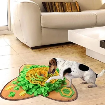 AWOOF Snuffle Mat for Interactive Dog Feeding Fun