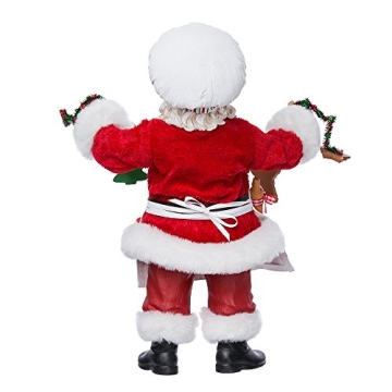 Kurt Adler Chef Santa Figurine for Holiday Decor