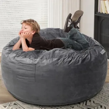 Kromax Memory Foam Bean Bag Chair for All Ages