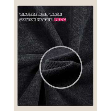 Unisex Acid Wash Zip-Up Hoodie for Style and Comfort