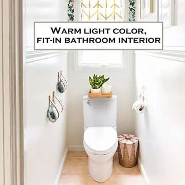 CELEZAR Rattan Toilet Tank Basket Woven Guest Towel Holder for Serving Organizing Bread Shelves 10 x 6 x 2 inches Bathroom Counter Organizers and Storage Decorative Wicker Tray (Honey Brown)