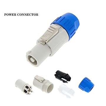 Toronce SAC3FCA to SAC3FCB 10Ft PowerCon Cable