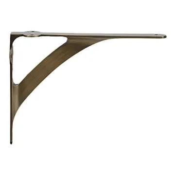 A29 Heavy Duty Brass Shelf Brackets | Stylish & Sturdy
