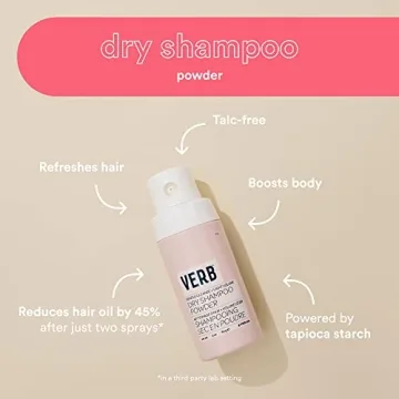 VERB Vegan Dry Shampoo Powder for Oil Control & Volume
