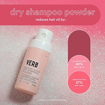 VERB Vegan Dry Shampoo Powder for Oil Control & Volume